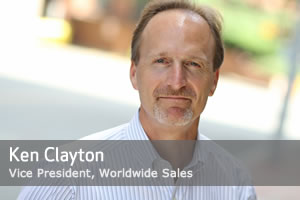 Ken Clayton, Vice President Worldwide Sales